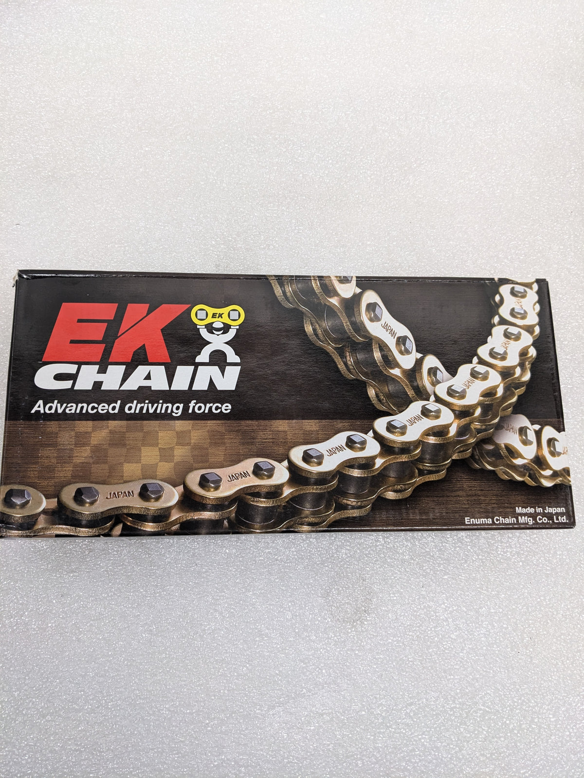 EK Chain 701A-520SRX2-120-SLJ GLD 520 SRX2 Quadra X-Ring Chain - 120 Links - Gold