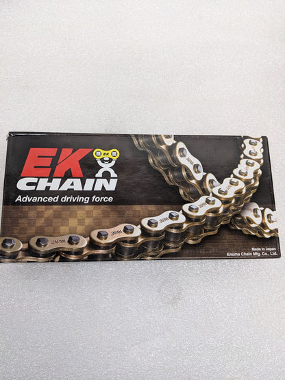 EK Chain 701A-520SRX2-120-SLJ GLD 520 SRX2 Quadra X-Ring Chain - 120 Links - Gold