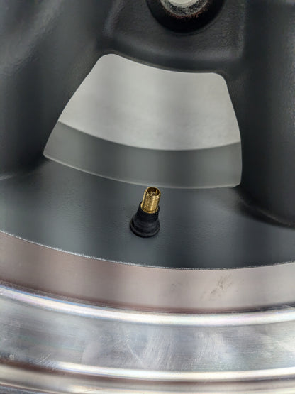 AMERICAN RACING VN105 TORQ THRUST D 15X7 5X114.3 -6ET 83.06 SATIN BLACK MACHINED LIP WHEEL