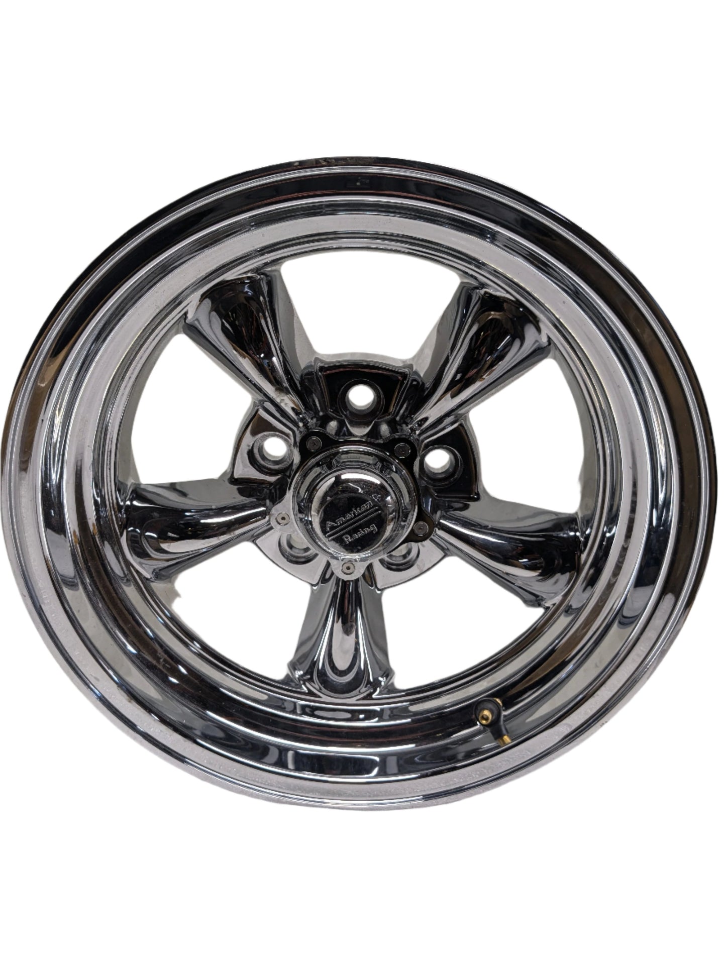 AMERICAN RACING VN615 TORQ THRUST II 1 PC 15X7 5X120.7 -6ET 83.06 CHROME WHEEL