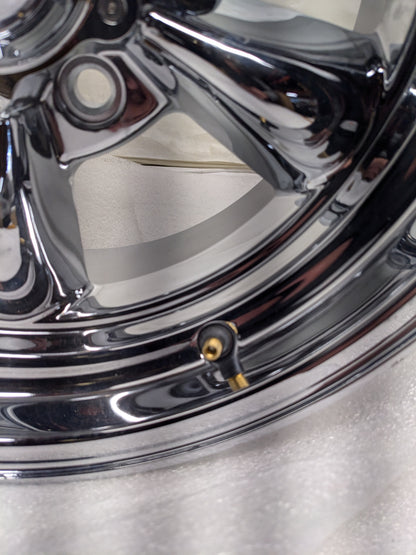 AMERICAN RACING VN615 TORQ THRUST II 1 PC 15X7 5X120.7 -6ET 83.06 CHROME WHEEL