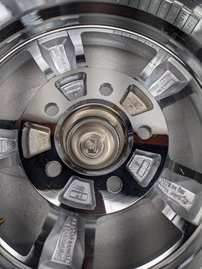 AMERICAN RACING VN615 TORQ THRUST II 1 PC 15X7 5X120.7 -6ET 83.06 CHROME WHEEL