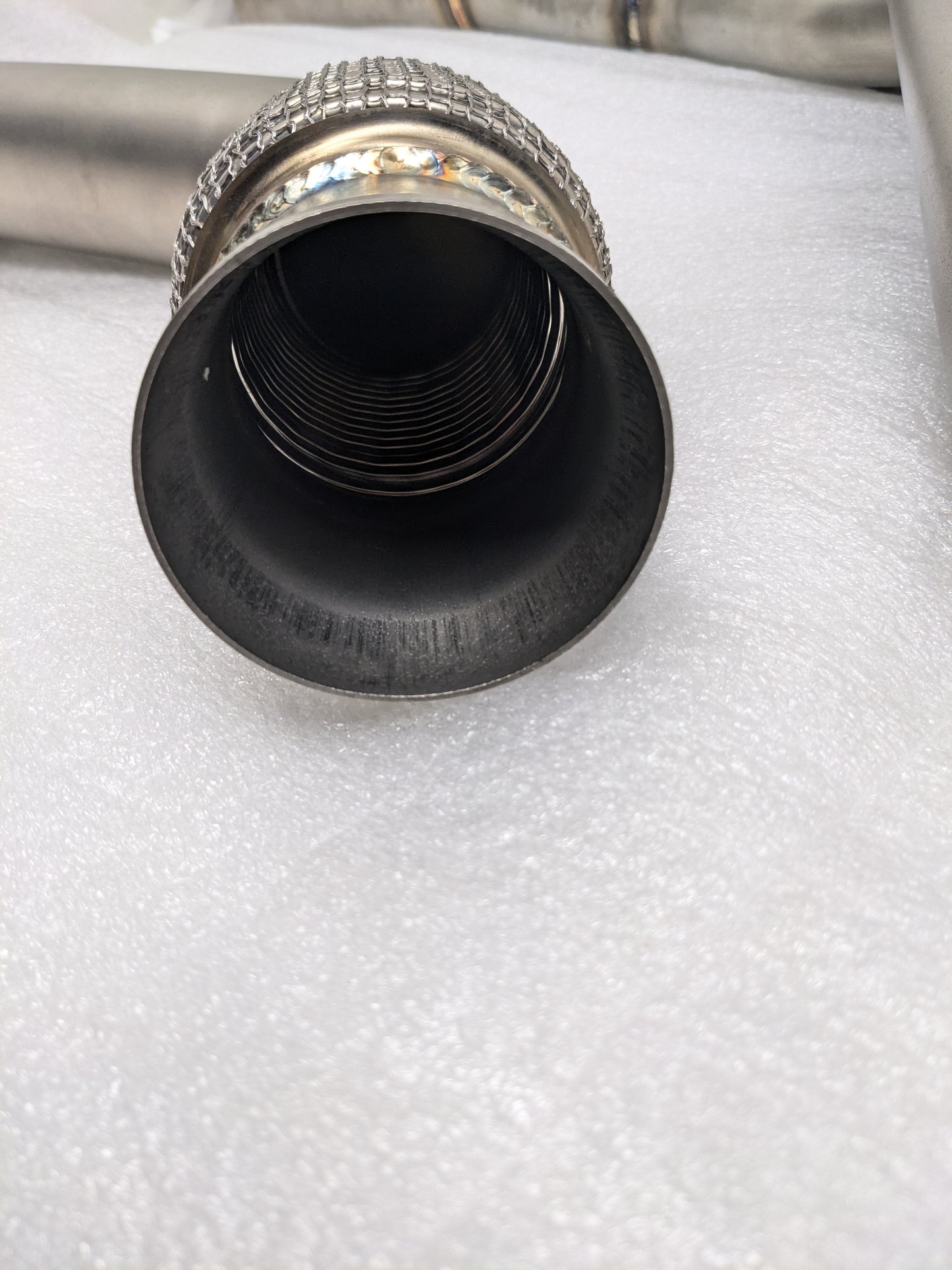 STAINLESS STEEL LONGTUBE HEADERS EXHAUST AND DOWNPIPES SET FOR MUSTANG