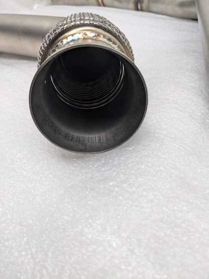 STAINLESS STEEL LONGTUBE HEADERS EXHAUST AND DOWNPIPES SET FOR MUSTANG