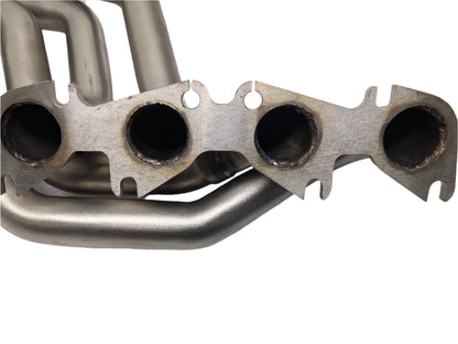 STAINLESS STEEL LONGTUBE HEADERS EXHAUST AND DOWNPIPES SET FOR MUSTANG