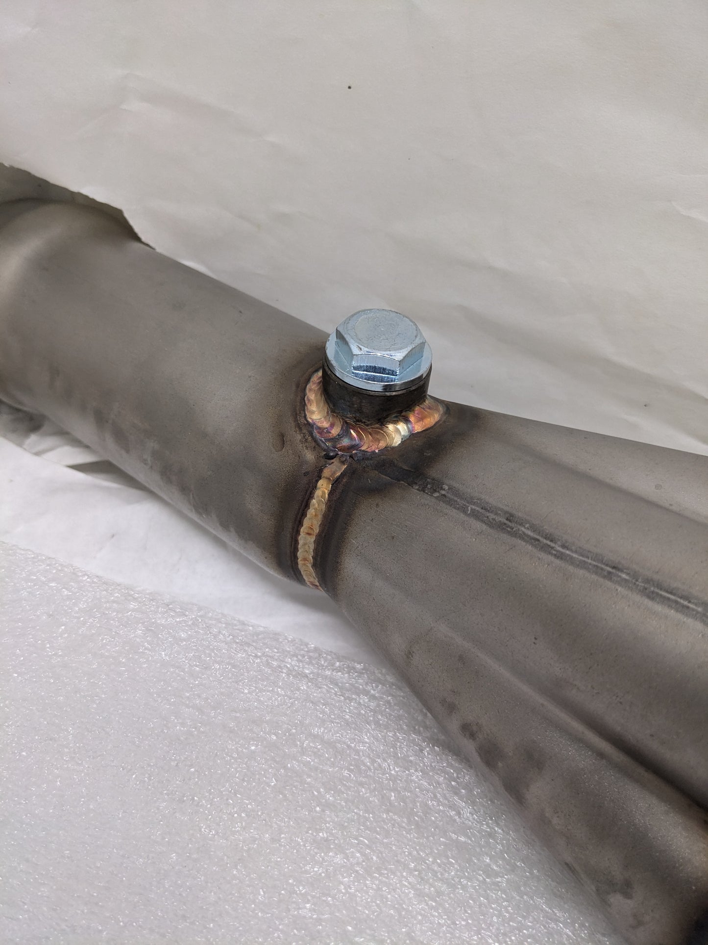 STAINLESS STEEL LONGTUBE HEADERS EXHAUST AND DOWNPIPES SET FOR MUSTANG