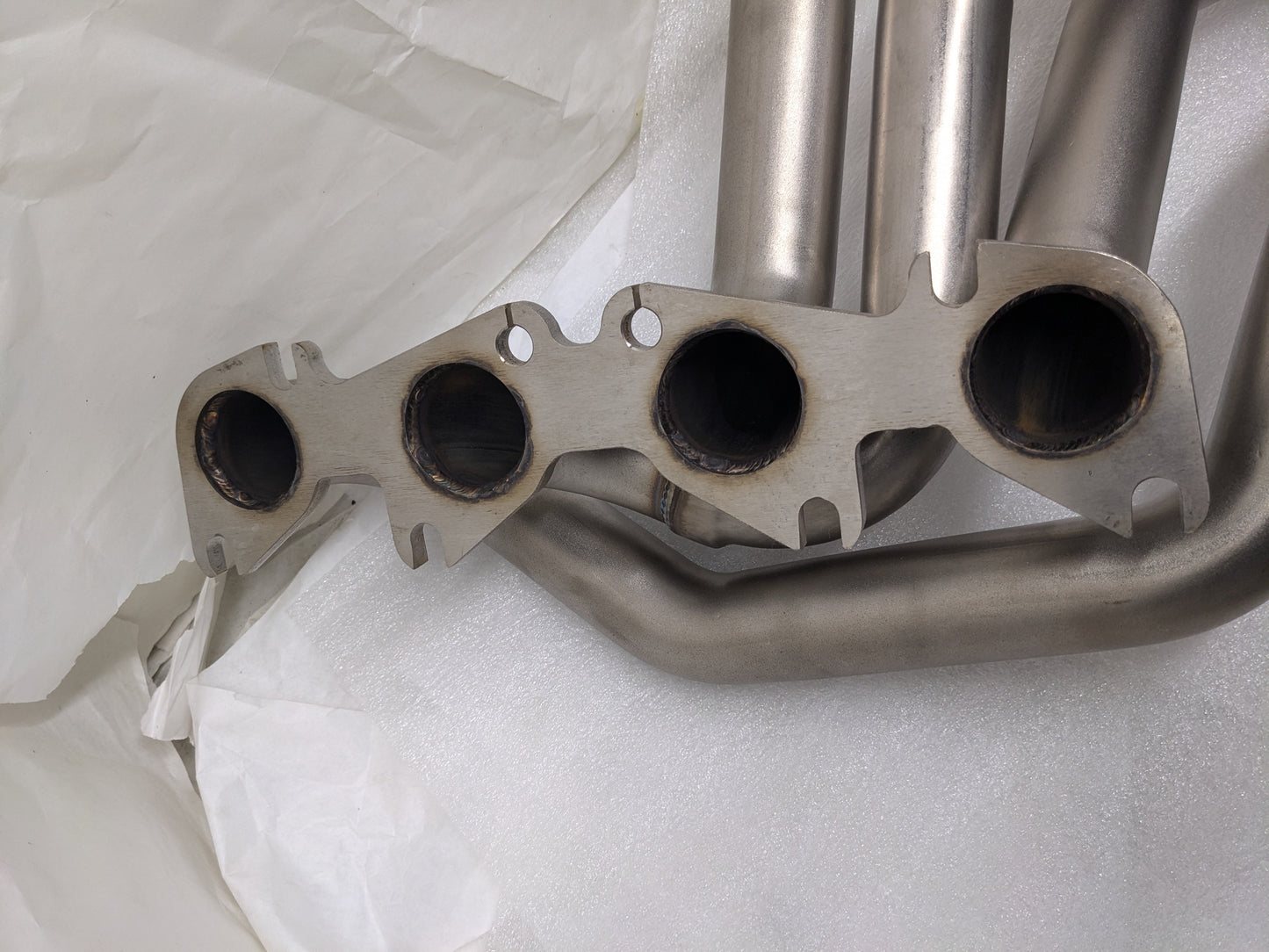 STAINLESS STEEL LONGTUBE HEADERS EXHAUST AND DOWNPIPES SET FOR MUSTANG