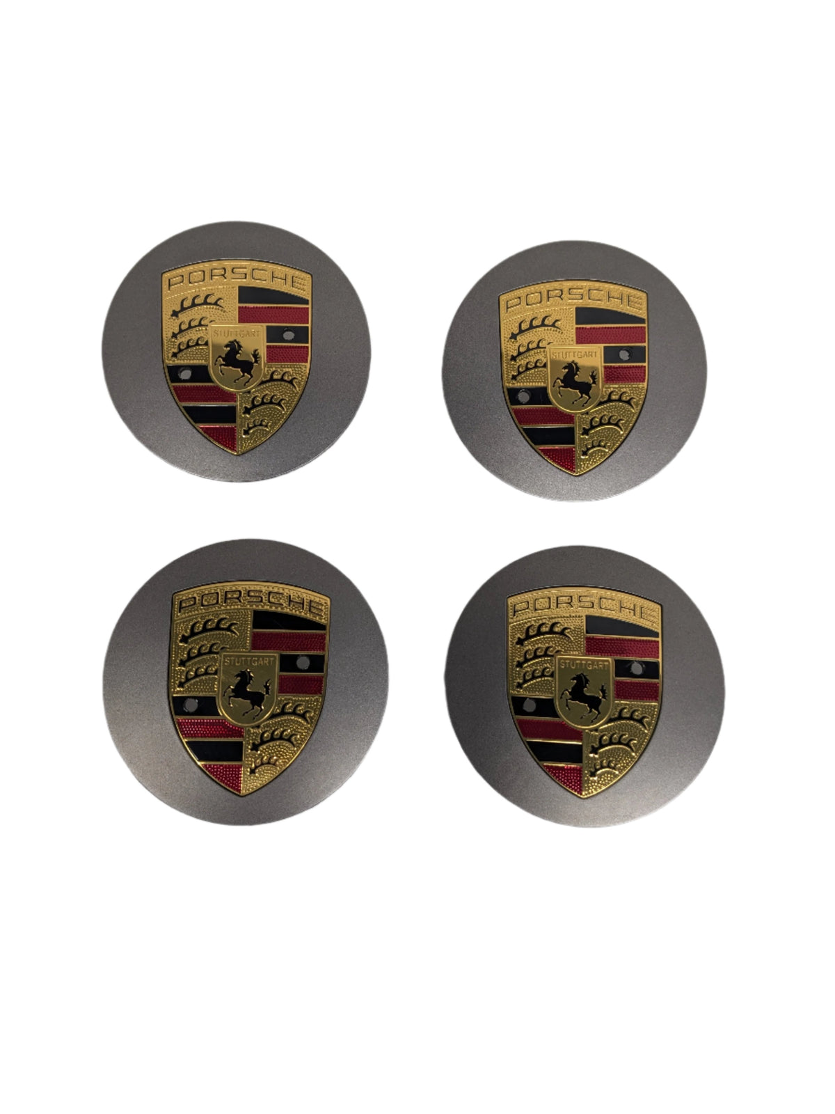 PORSCHE CAYENNE WHEEL CAP W/CREST SET OF 4 9P1601149A