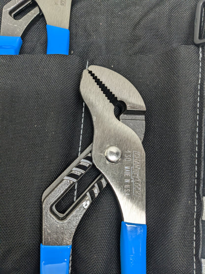 CHANNELLOCK TOOL ROLL-3 5 PIECE PLIERS SET