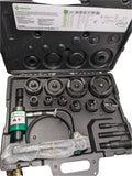 GREENLEE 7310SB HYDRAULIC KNOCKOUT KIT 11-TON WITH HAND PUMP AND SLUG-BUSTER® 1/2" - 4"