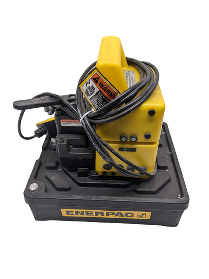 ENERPAC PUJ1401B ECONOMY ELECTRIC HYDRAULIC PUMP 4/3 MANUAL VALVE