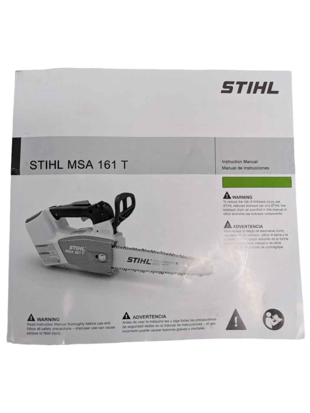 STIHL MSA 161 T CHAINSAW (TOOL ONLY)