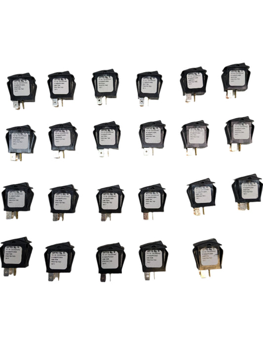 23 OTTO K1ABAPCABA ILLUMINATED ROCKER SWITCH GREEN INDICATOR