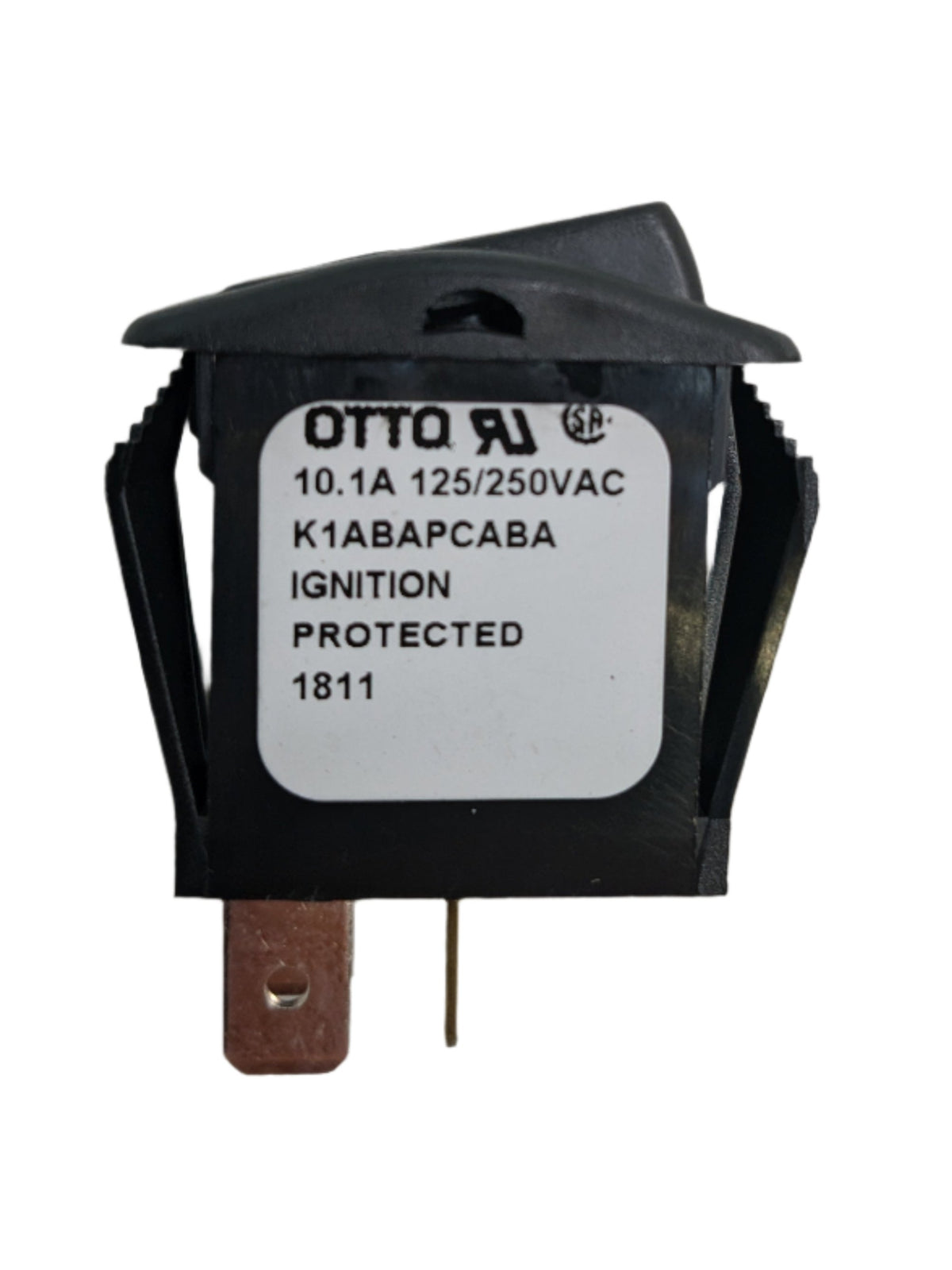 23 OTTO K1ABAPCABA ILLUMINATED ROCKER SWITCH GREEN INDICATOR