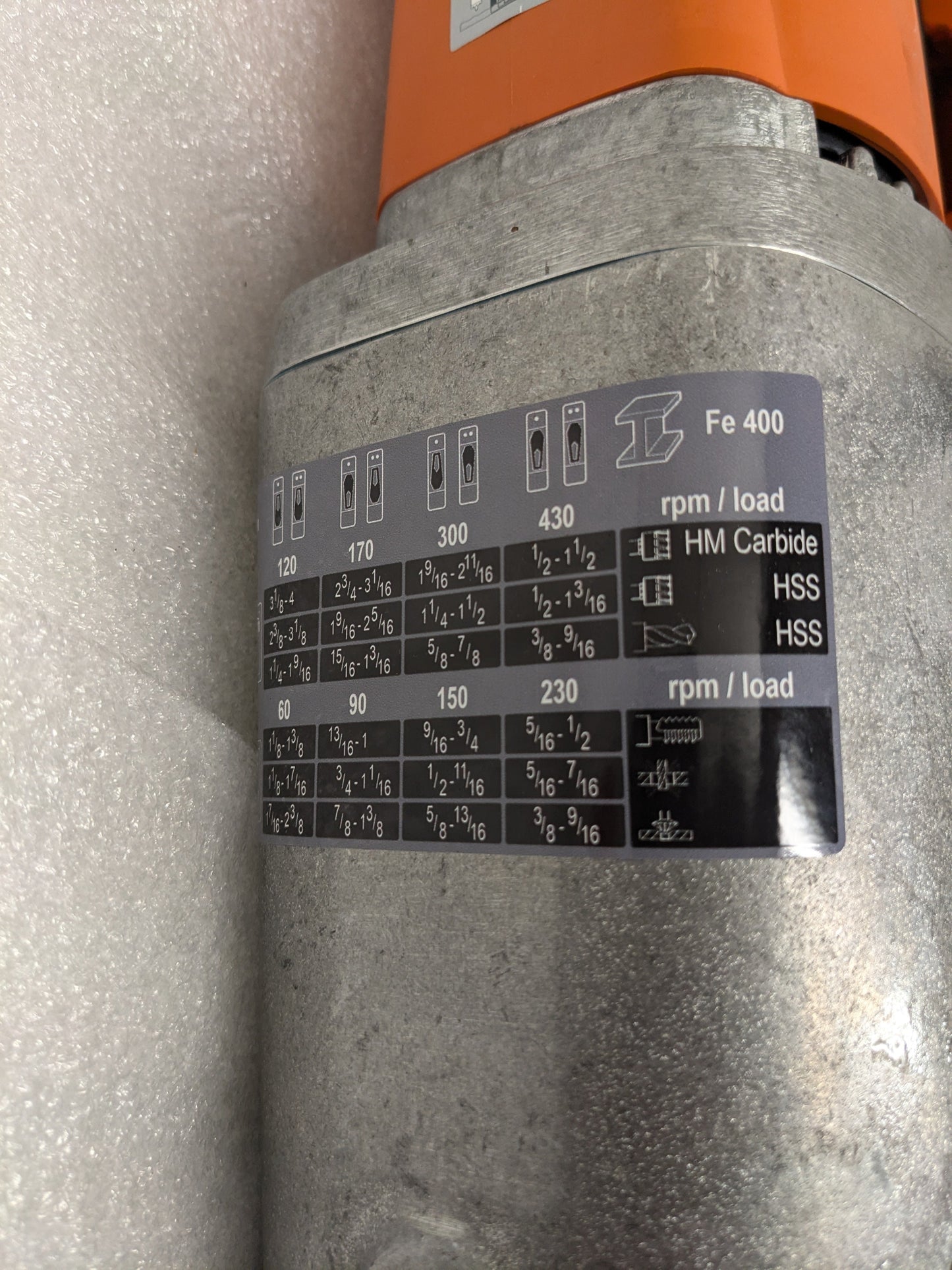 FEIN DRILL JMU 404 M 72706061090 MAGNETIC BASE DRILL