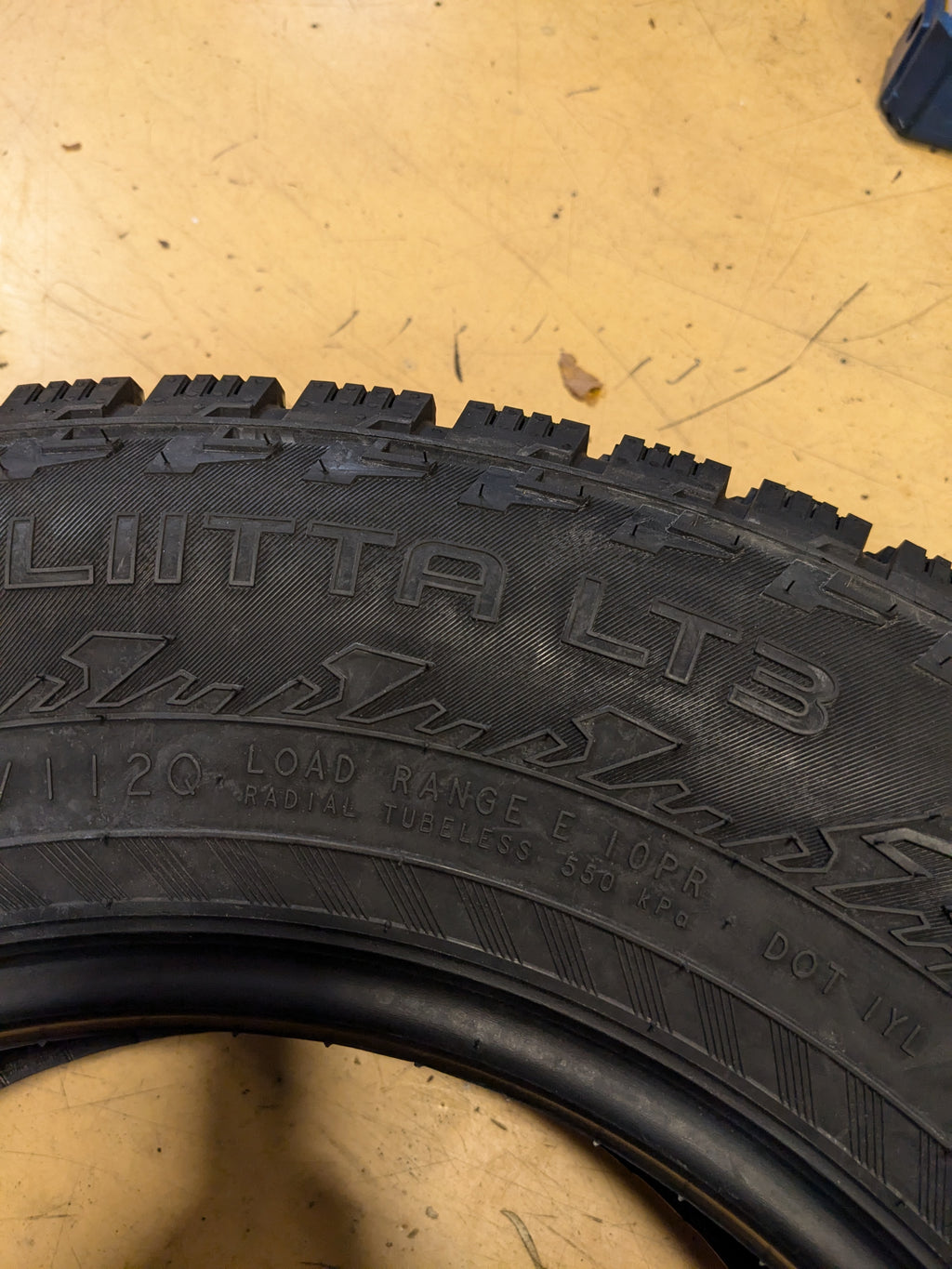 NOKIAN HAKKAPELIITTA LT3 STUDDED LT 225 75 16 115/112Q E WINTER TIRE TS32394