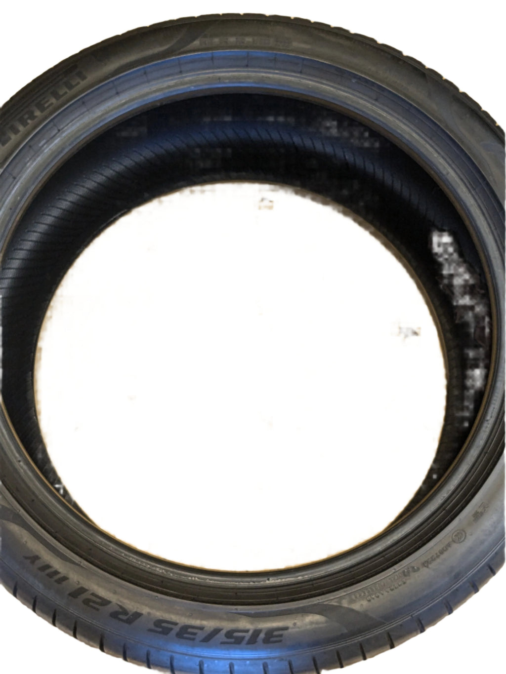 THE USED 7/32" PIRELLI P ZERO PZ4 315 35 21 111Y XL SUMMER TIRE 2751300 (*) BMW RSC RUNFLAT