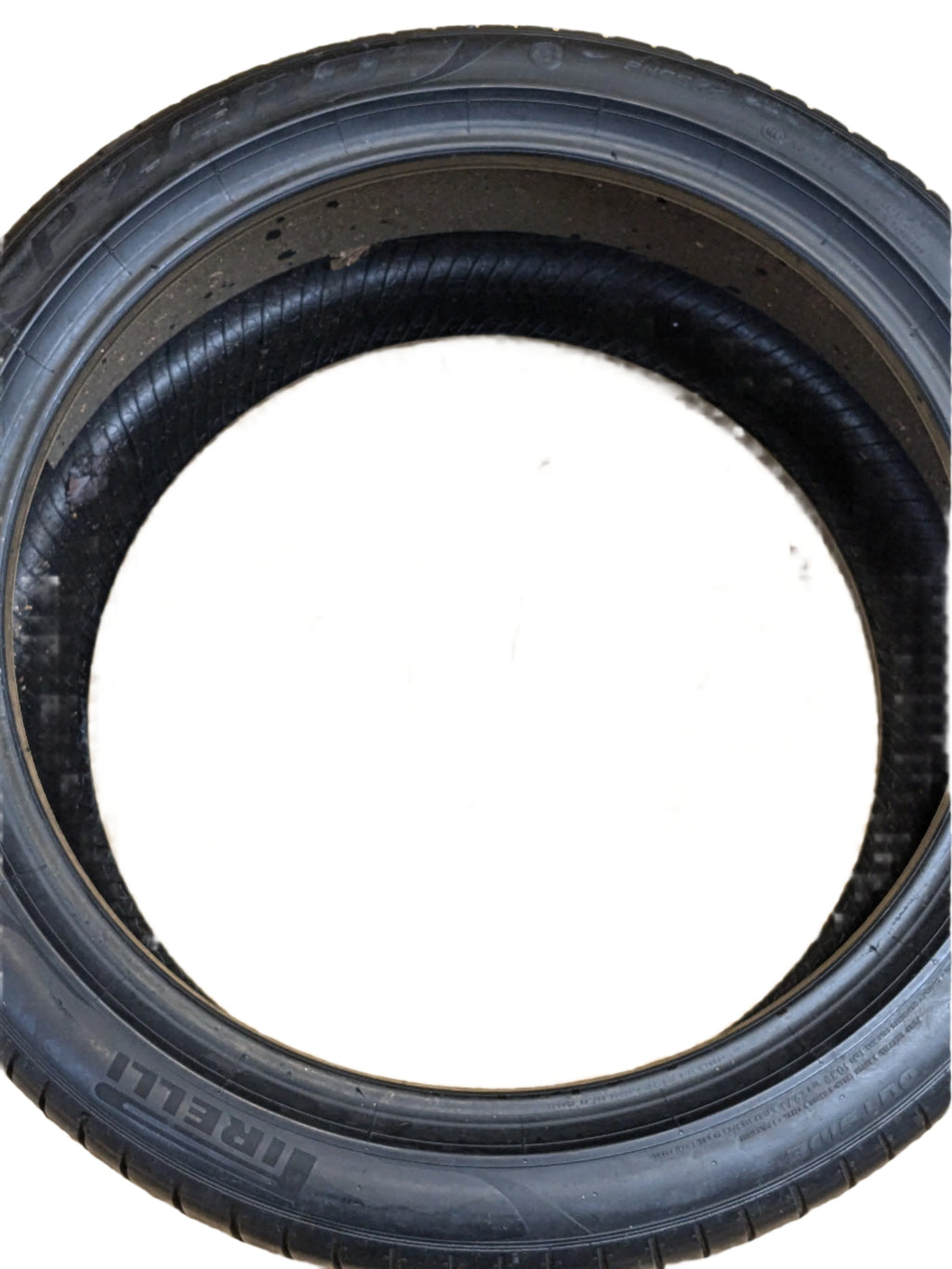 OLD STOCK USED 7/32" PIRELLI P ZERO (PZ4) 305 35 21 109Y TIRE OEM SYMBOL (B) 2679300
