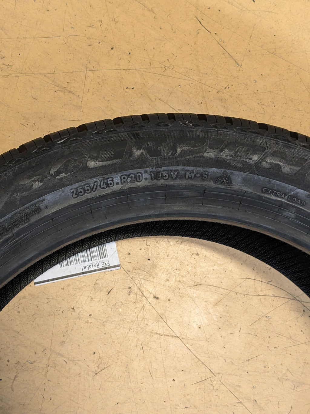 PIRELLI SCORPION WEATHERACTIVE 255 45 20 105V XL ALL WEATHER SUV/CROSSOVER TIRE 4165700