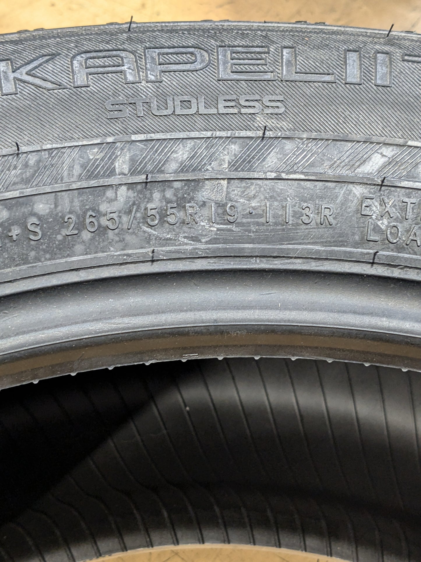 4 NOKIAN HAKKAPELIITTA R3 SUV 265 55 19 113R XL WINTER TIRE T431023