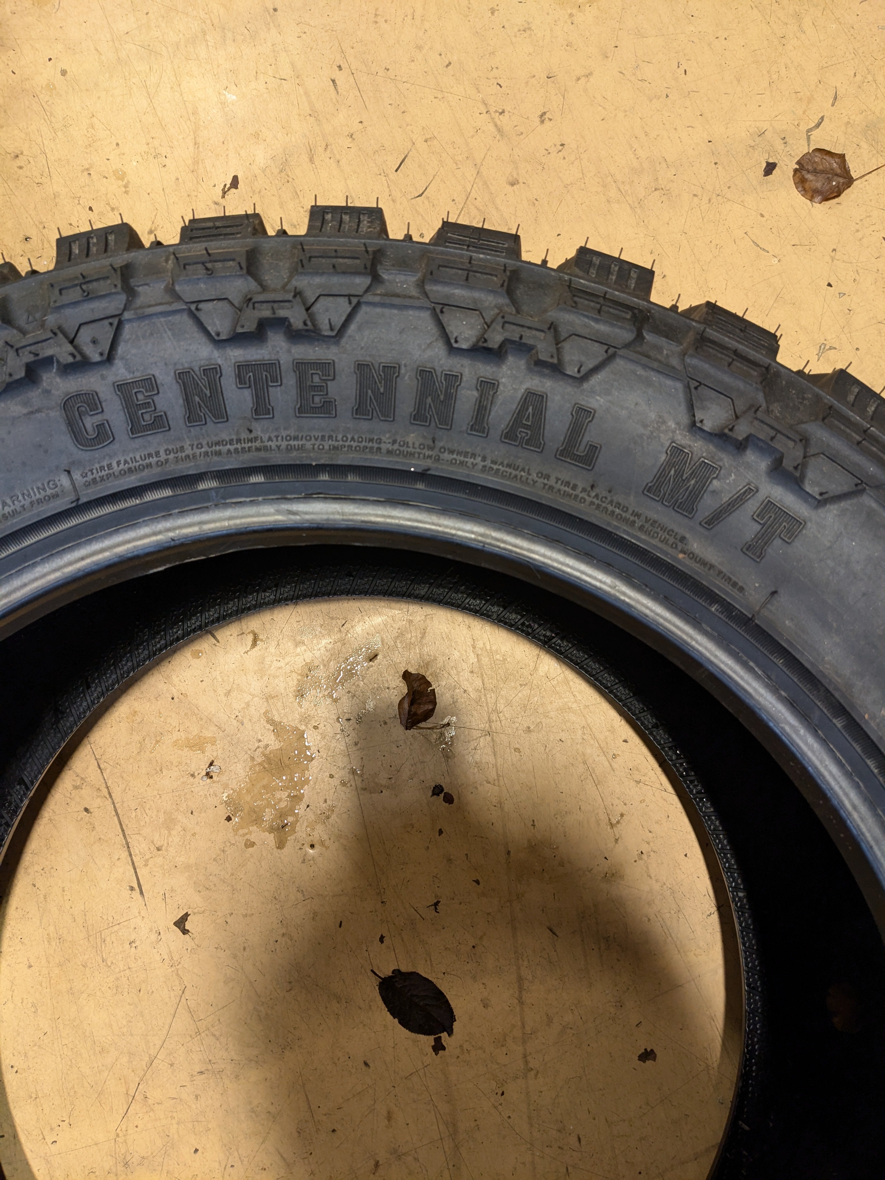 (KSL ONLY) 4 CENTENNIAL DIRT COMMANDER M/T 33 12.50 20 LT 119Q LRF 12 PLY MUD TERRAIN TIRES TCD2033125F