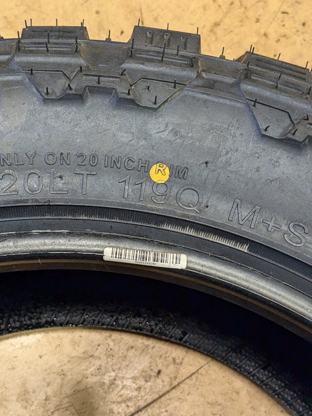 (KSL ONLY) 4 CENTENNIAL DIRT COMMANDER M/T 33 12.50 20 LT 119Q LRF 12 PLY MUD TERRAIN TIRES TCD2033125F