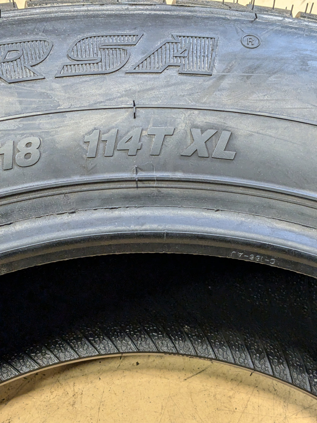 2 USED CORSA HIGHWAY TERRAIN PLUS 265 60 18 114T XL ALL SEASON TIRE COMSID0012