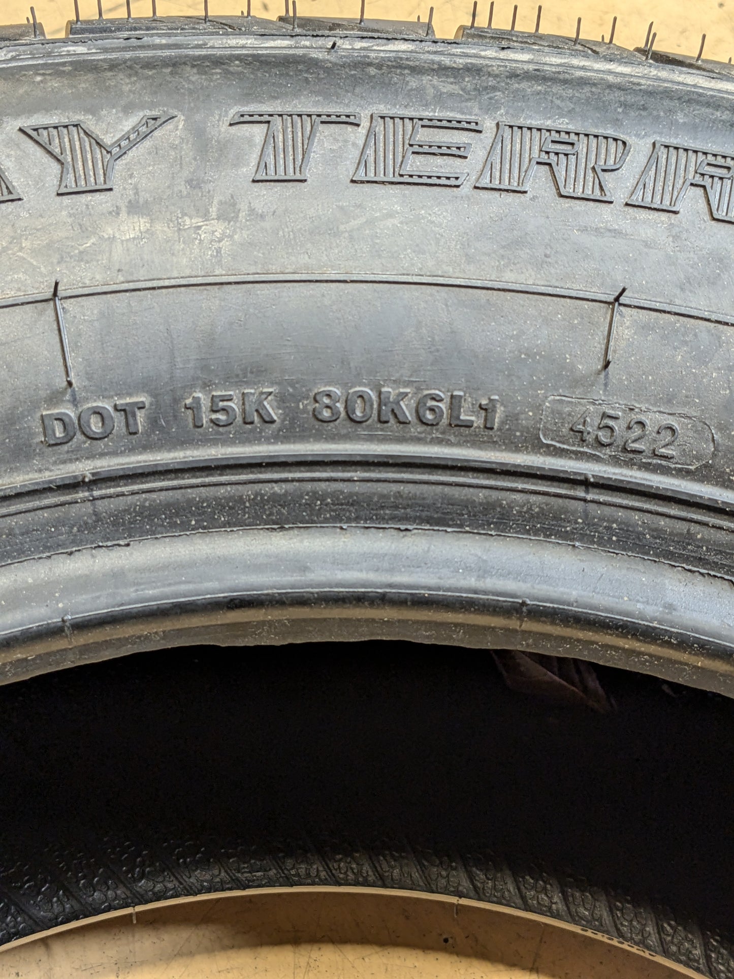 2 USED CORSA HIGHWAY TERRAIN PLUS 265 60 18 114T XL ALL SEASON TIRE COMSID0012