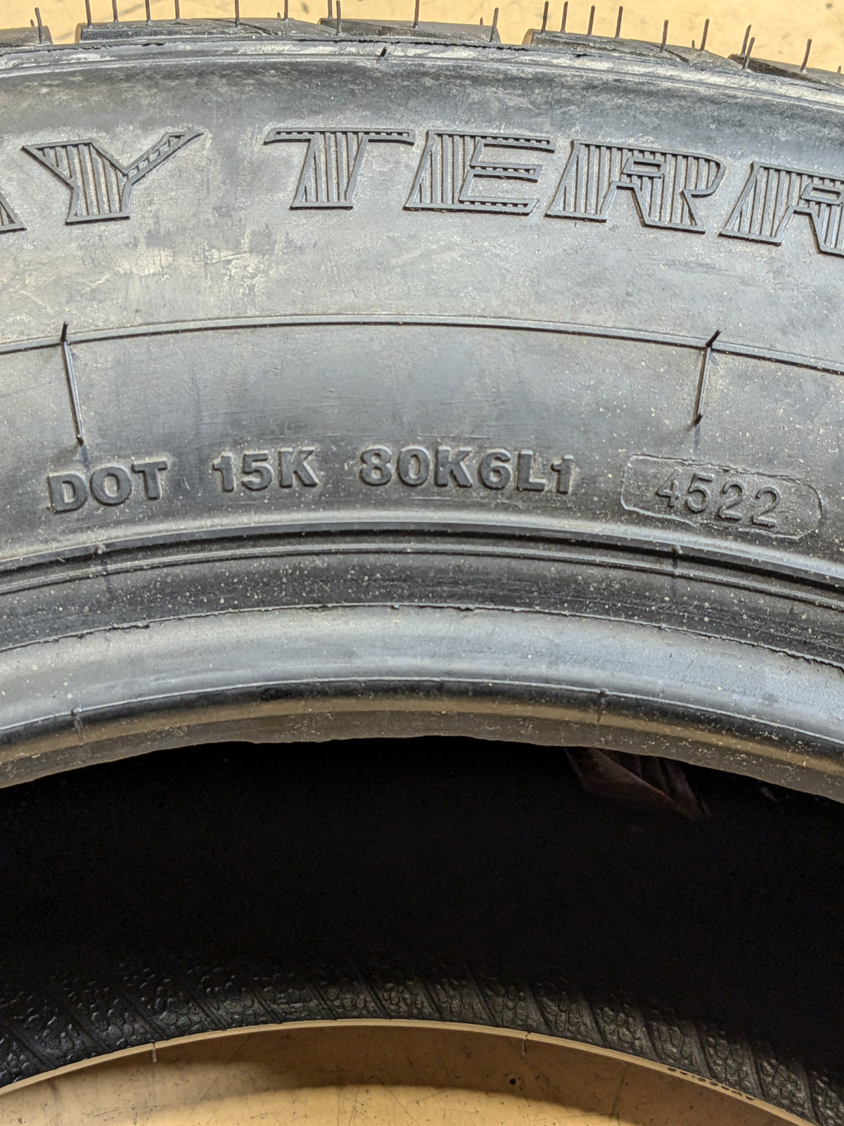 2 USED CORSA HIGHWAY TERRAIN PLUS 265 60 18 114T XL ALL SEASON TIRE COMSID0012