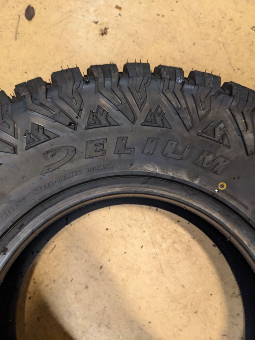 DELIUM TERRA RAIDER A/TX 265 75 16 LT 123/120Q E 10 PLY ALL WEATHER ALL TERRAIN TIRE D266765