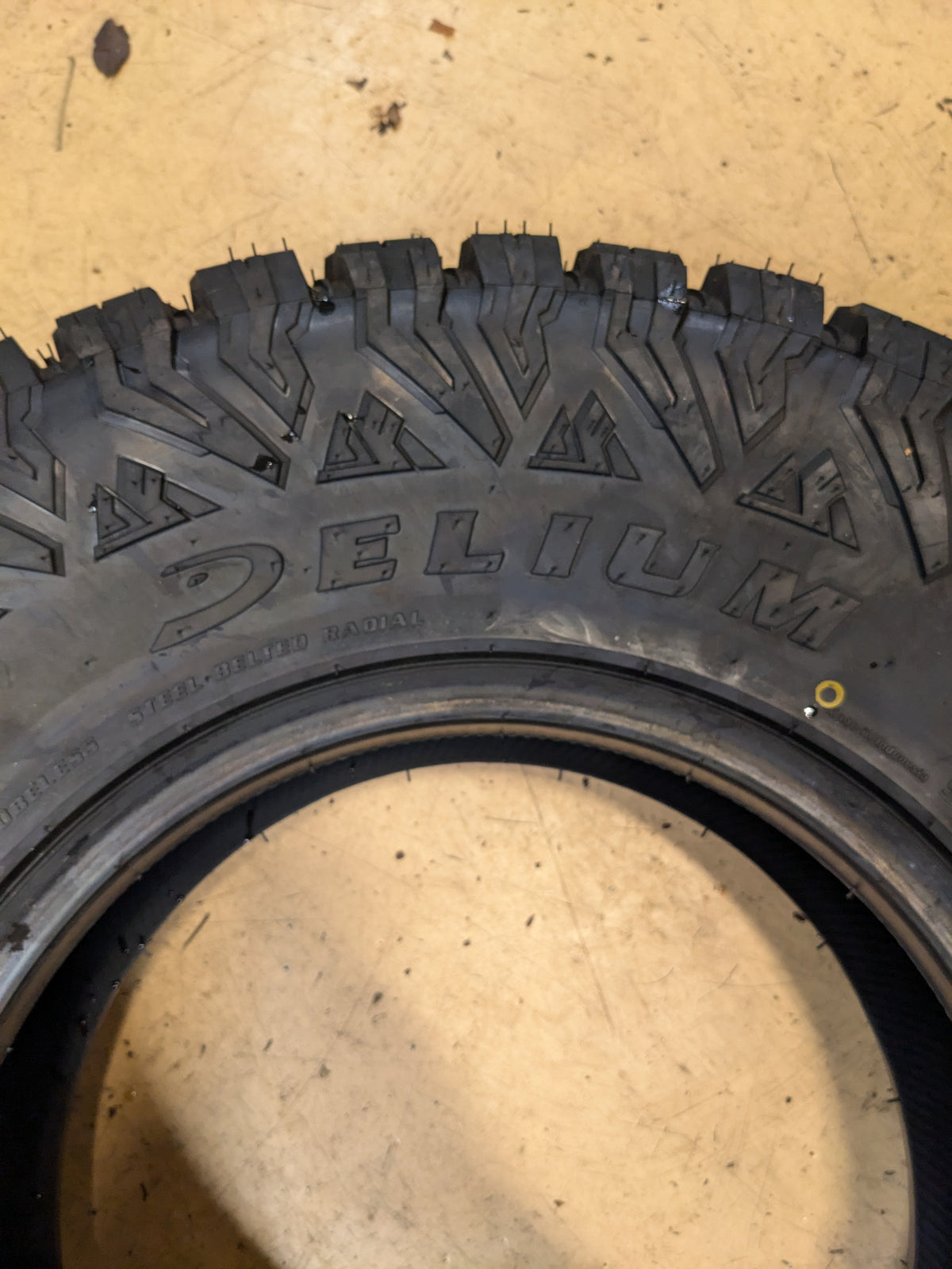 DELIUM TERRA RAIDER A/TX 265 75 16 LT 123/120Q E 10 PLY ALL WEATHER ALL TERRAIN TIRE D266765