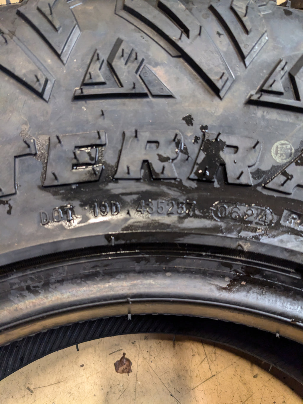 DELIUM TERRA RAIDER A/TX 265 75 16 LT 123/120Q E 10 PLY ALL WEATHER ALL TERRAIN TIRE D266765