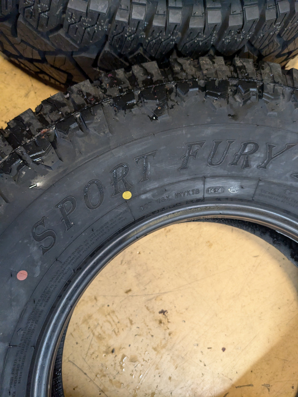 ELDORADO SPORT FURY AT4S 265 75 16 116T ALL TERRAIN TIRE SPT81