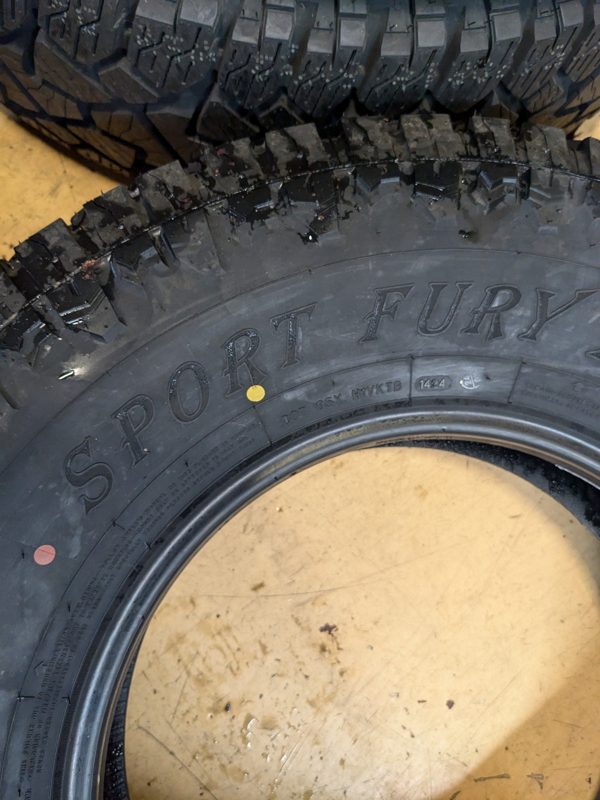 ELDORADO SPORT FURY AT4S 265 75 16 116T ALL TERRAIN TIRE SPT81