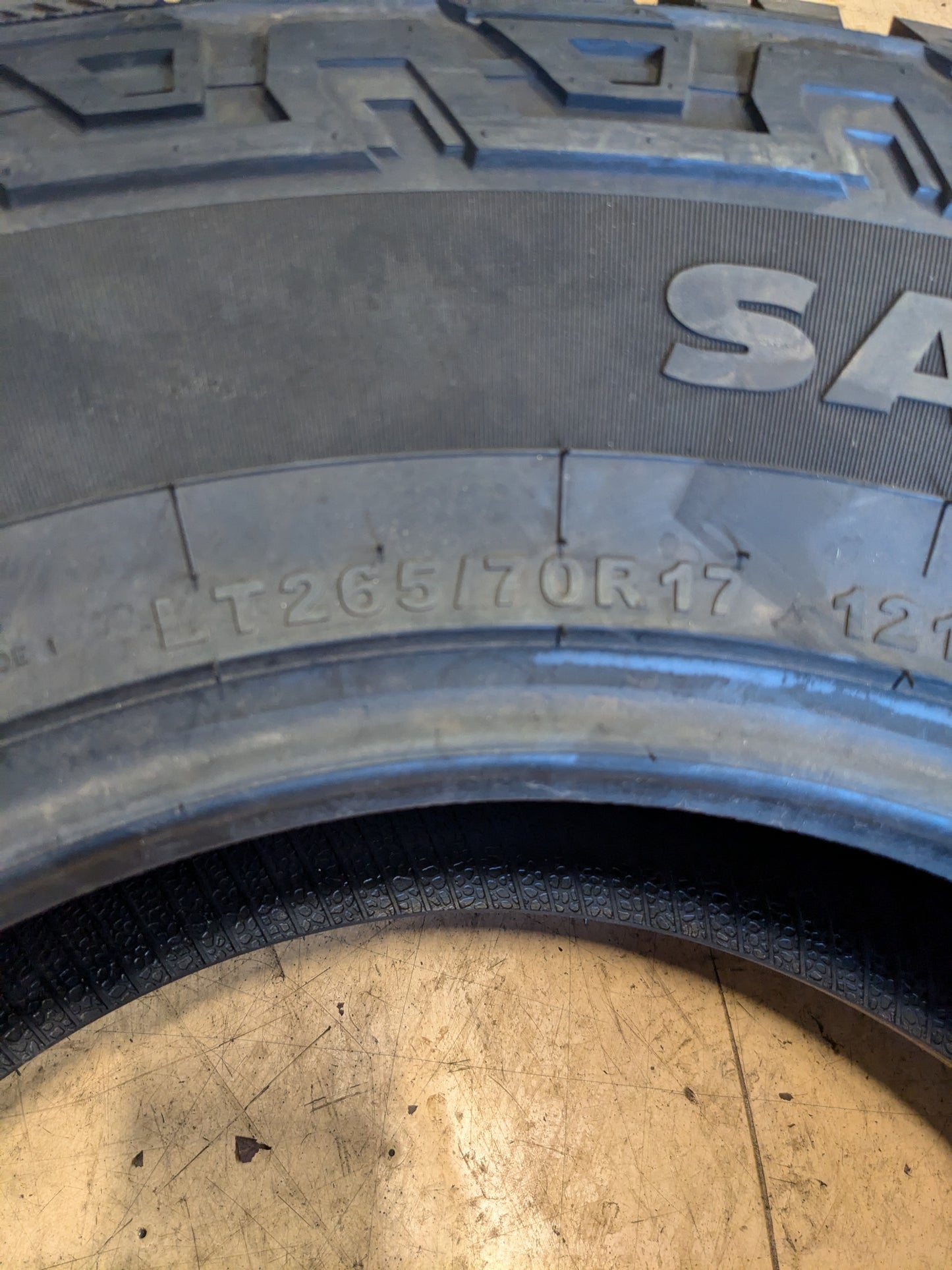 GT RADIAL SAVERO AT-S 265/70R17 LT 121/118S E 10 PLY ALL SEASON ALL TERRAIN TIRE B431