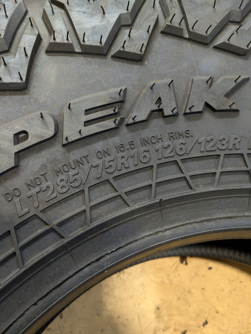 FALKEN WILDPEAK R/T01 HD LT 285 75 16 126/123R LRE ALL TERRAIN TIRE 28757499