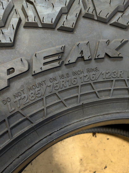 FALKEN WILDPEAK R/T01 HD LT 285 75 16 126/123R LRE ALL TERRAIN TIRE 28757499