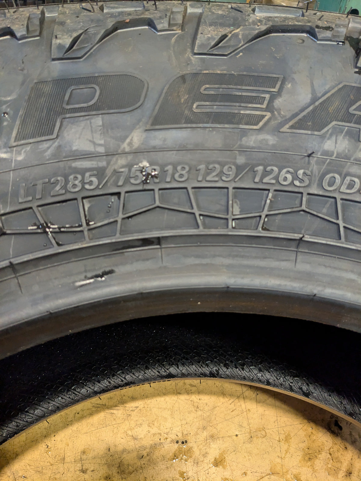FALKEN WILDPEAK A/T 4W LT 285 75 18 129/126S LRE 10 PLY ALL TERRAIN TIRE 28840115