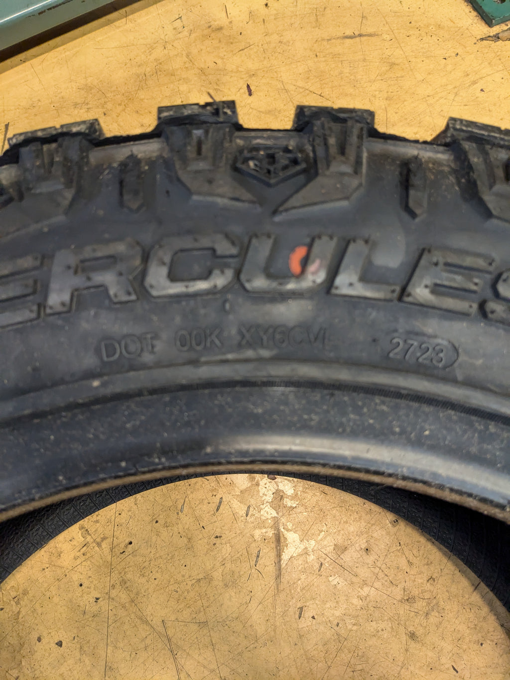 HERCULES TIS OFFROAD TT1 33 12.50 20 LT 119Q F MUD TERRAIN TIRE 98528