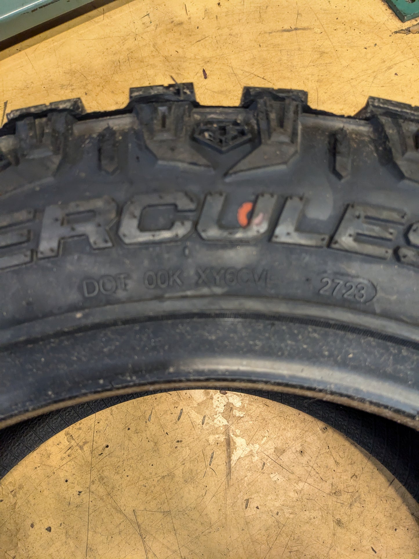 HERCULES TIS OFFROAD TT1 33 12.50 20 LT 119Q F MUD TERRAIN TIRE 98528