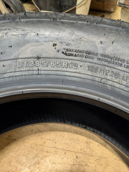 MILESTAR PATAGONIA A/T R LT 285 65 18 125/122S LRE 10 PLY ALL TERRAIN TIRE 22402001