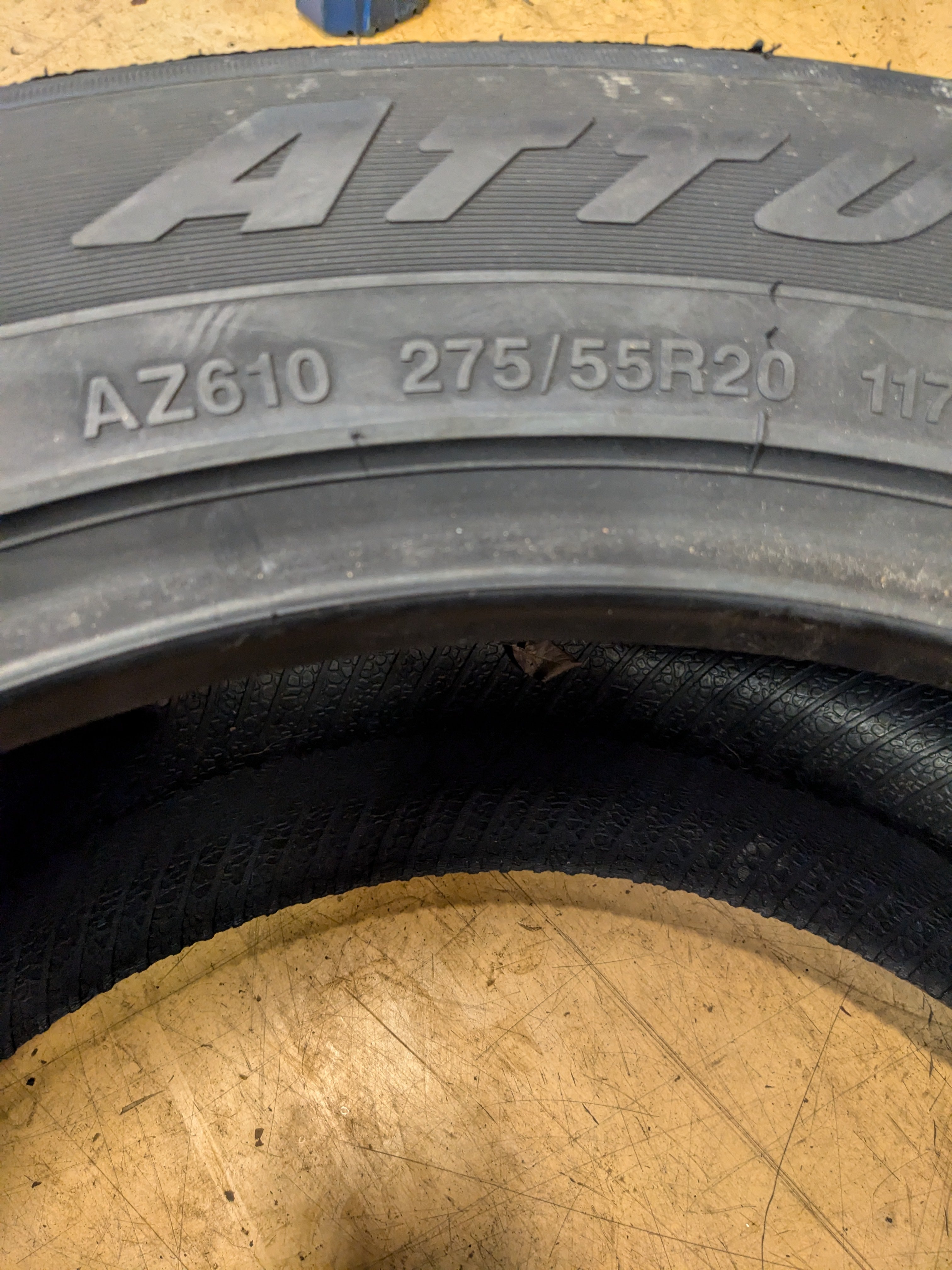 ATTURO AZ160 275 55 20 117V ALL SEASON HIGHWAY TERRAIN TIRE AZ610I0064525