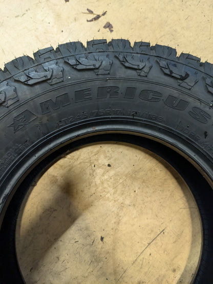 2 AMERICUS RUGGED ATR BSW LT 245 75 17 121/118S 10PLY ALL TERRAIN TIRE AMD1737