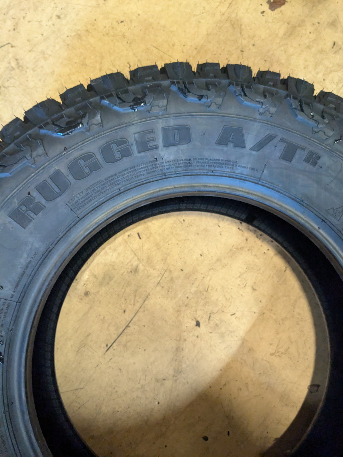 2 AMERICUS RUGGED ATR BSW LT 245 75 17 121/118S 10PLY ALL TERRAIN TIRE AMD1737