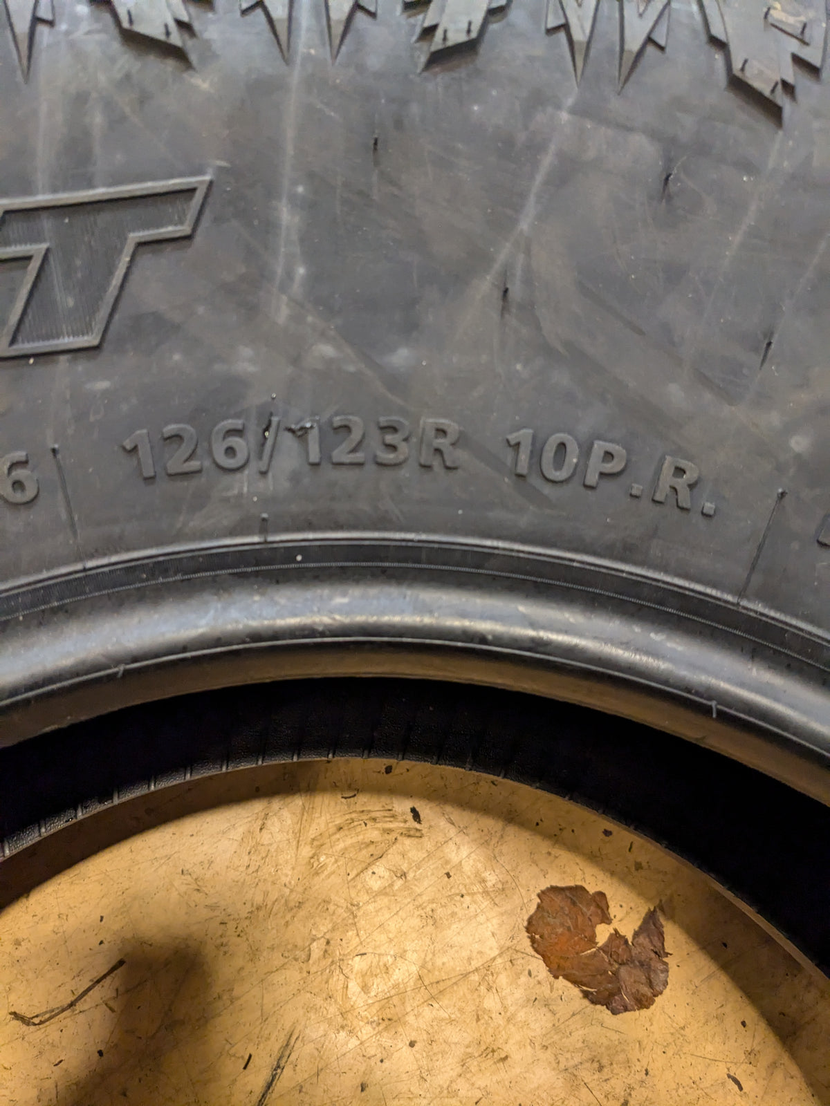 ARROYO TAMAROCK A/T LT 285 75 16 126/123R E ALL TERRAIN TIRE ATAT005