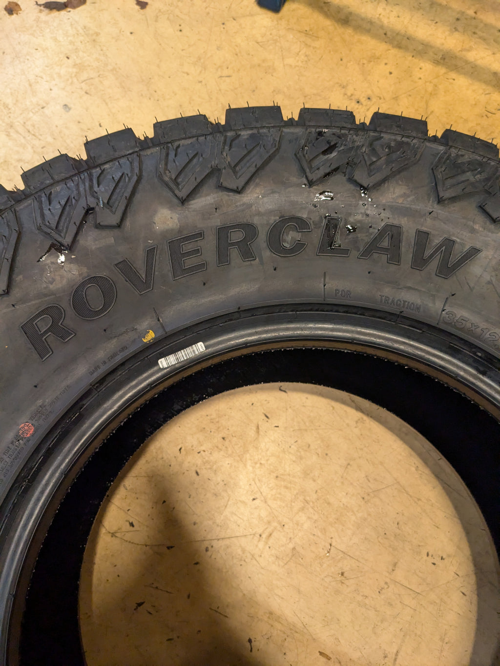 ATLANDER ROVERCLAW R/T 35 12.50 17 LT 121Q 10PR RUGGED TERRAIN TIRE ATL1903