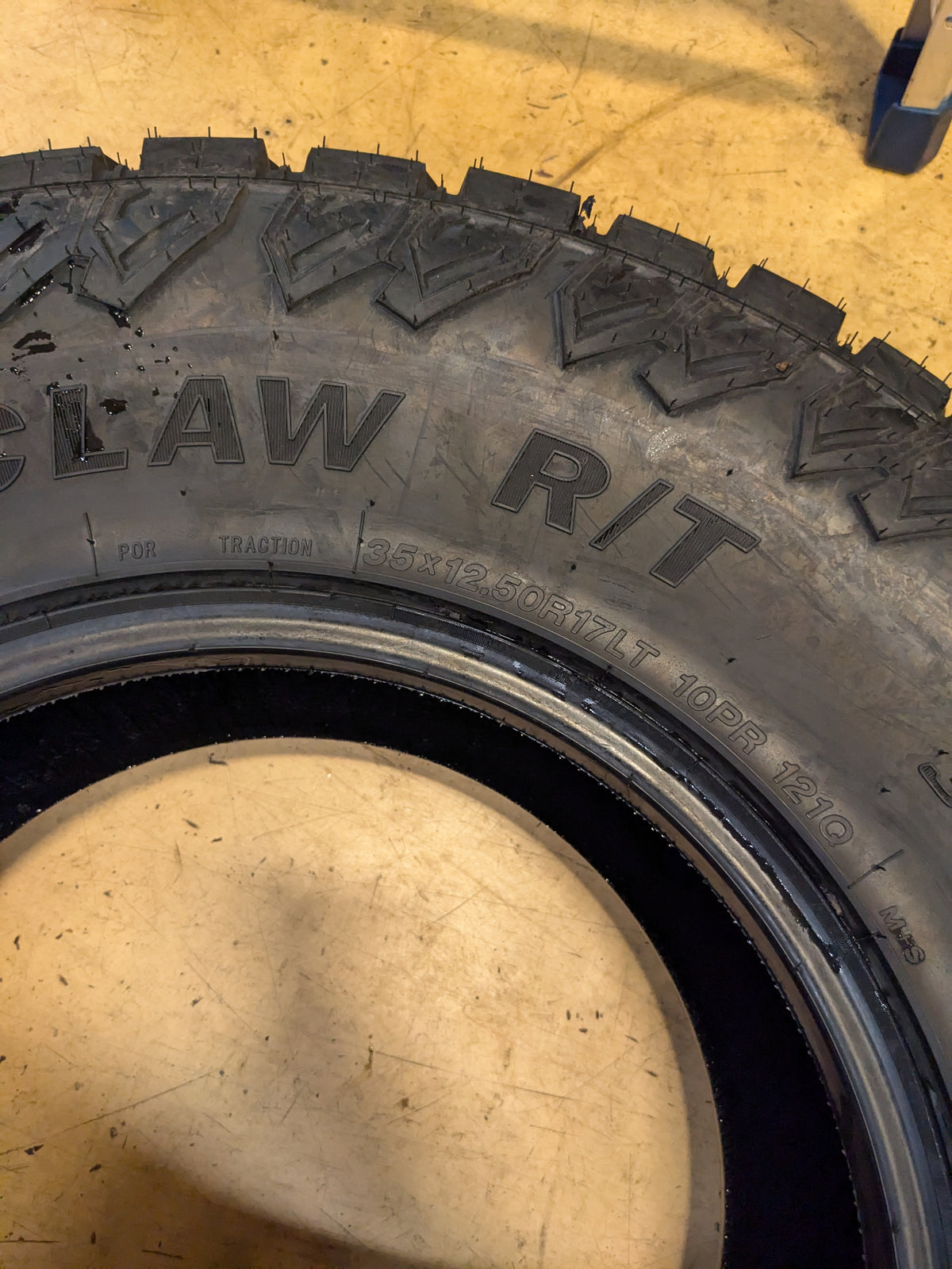 ATLANDER ROVERCLAW R/T 35 12.50 17 LT 121Q 10PR RUGGED TERRAIN TIRE ATL1903