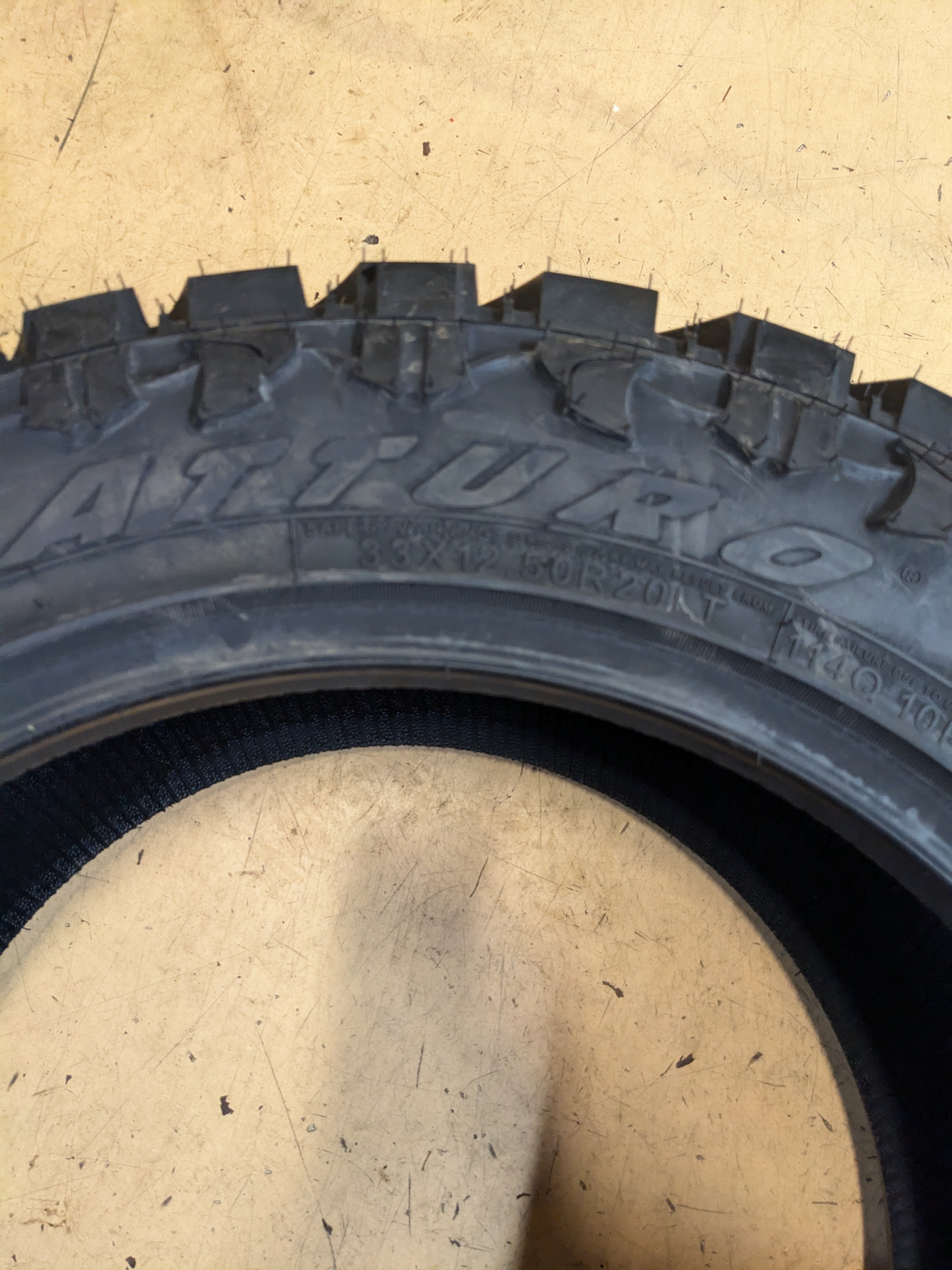 (KSL ONLY) ATTURO TRAIL BLADE MT 33 12.50 20 LT 114Q MUD TERRAIN TIRE TBMTLEJM2MA