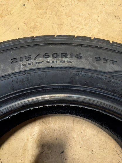 2 GOODYEAR ASSURANCE AS P 215 60 16 95T SL ALL SEASON TIRES 407562374