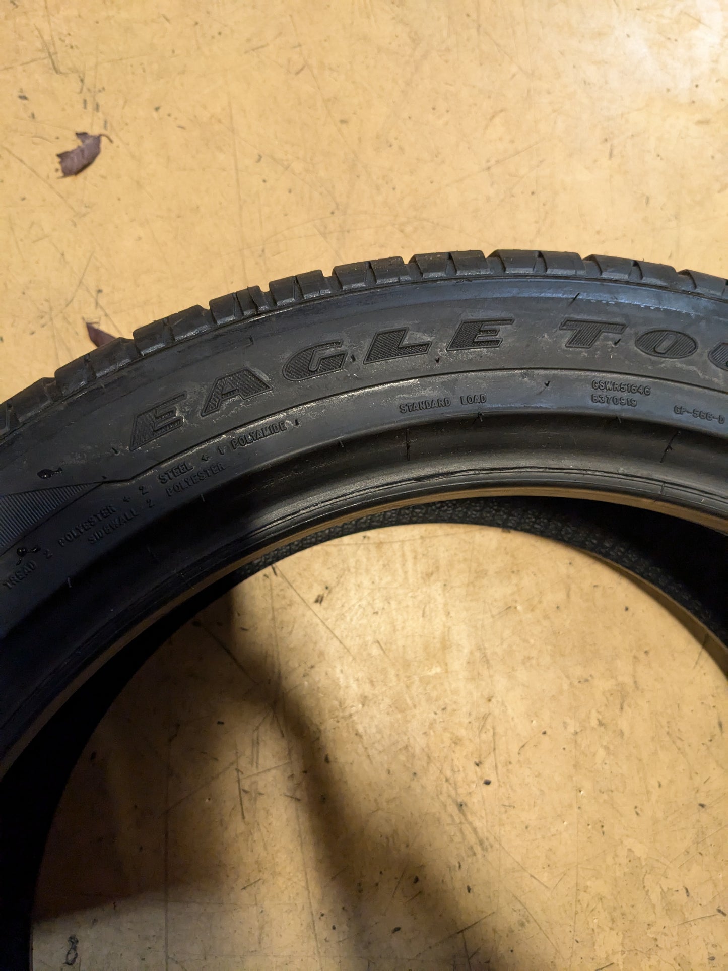 NOS 2 GOODYEAR EAGLE TOURING P 245 45 19 98W SL ALL SEASON TIRE 102015387